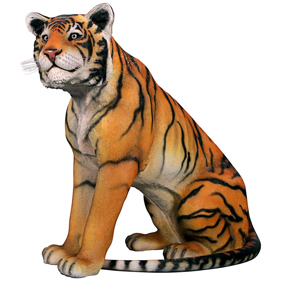 Jungle Giant Bengal Tiger Statue