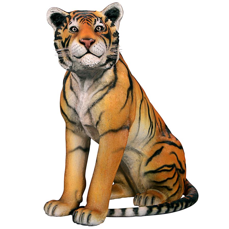 Jungle Giant Bengal Tiger Statue