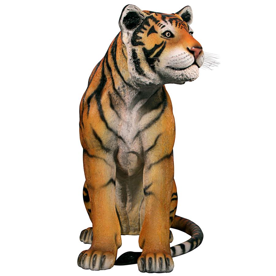 Jungle Giant Bengal Tiger Statue