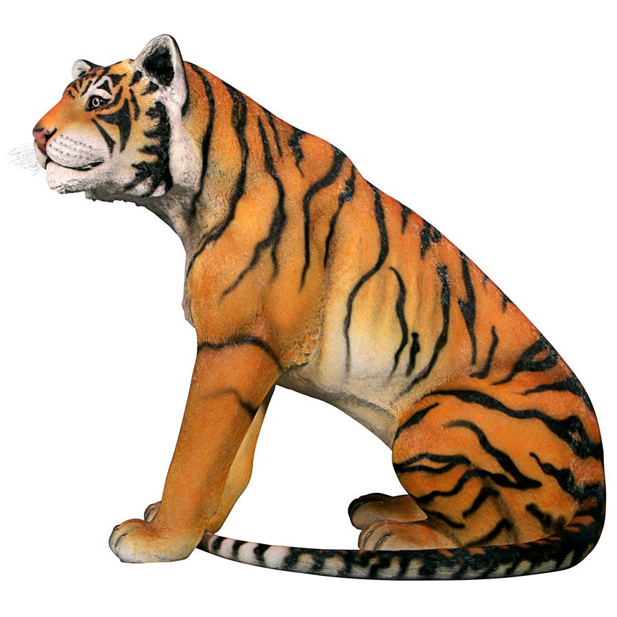 Jungle Giant Bengal Tiger Statue