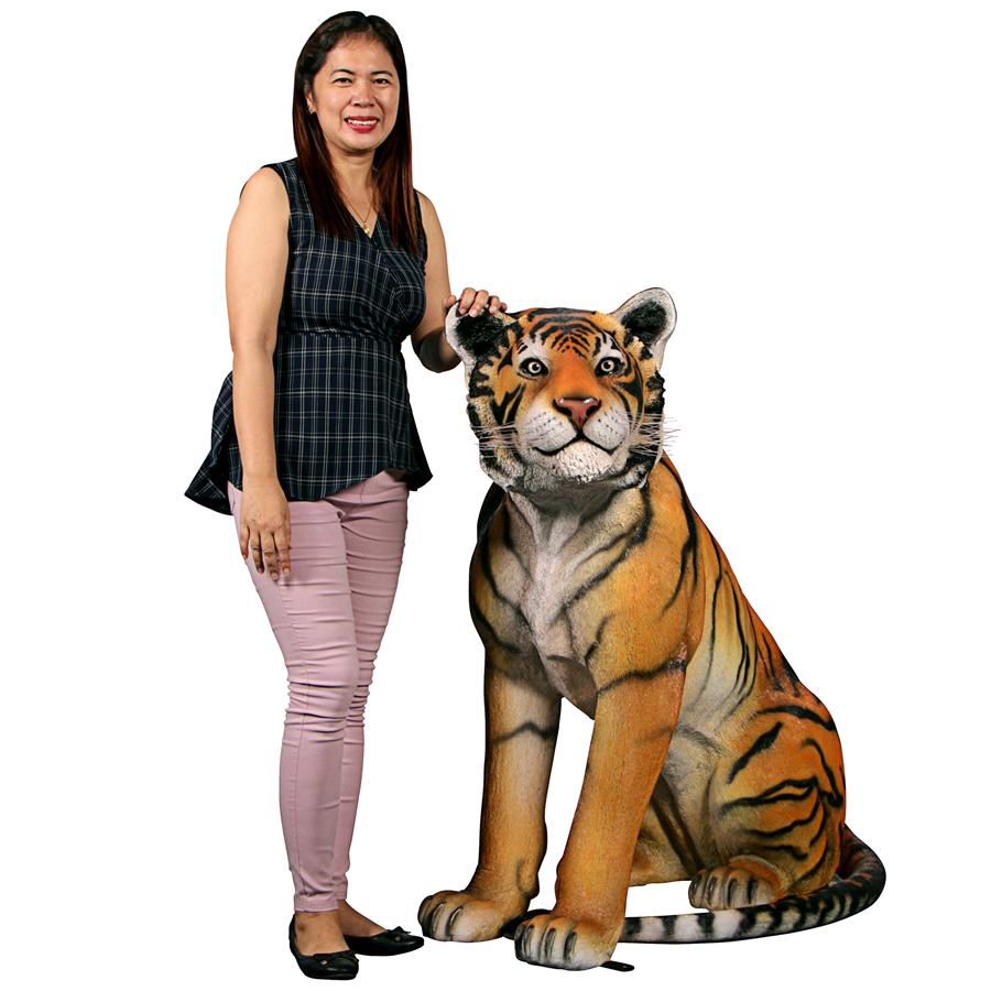 Jungle Giant Bengal Tiger Statue