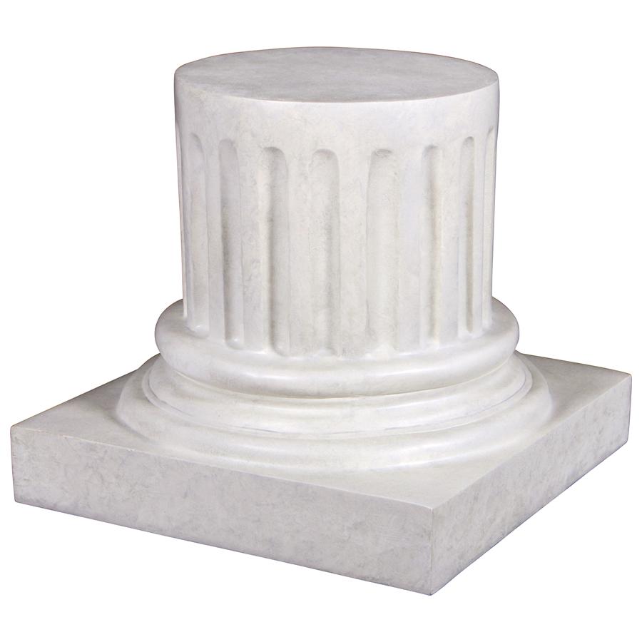 Roman Empire Column Garden Statuary Pedestal: Medium