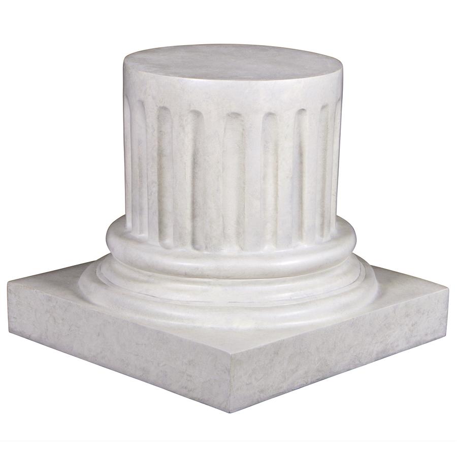 Roman Empire Column Garden Statuary Pedestal: Medium