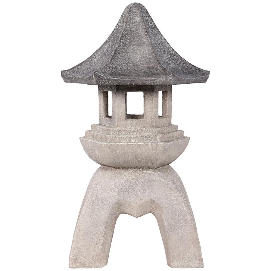 Asian Temple Pagoda Lantern Statue: Giant