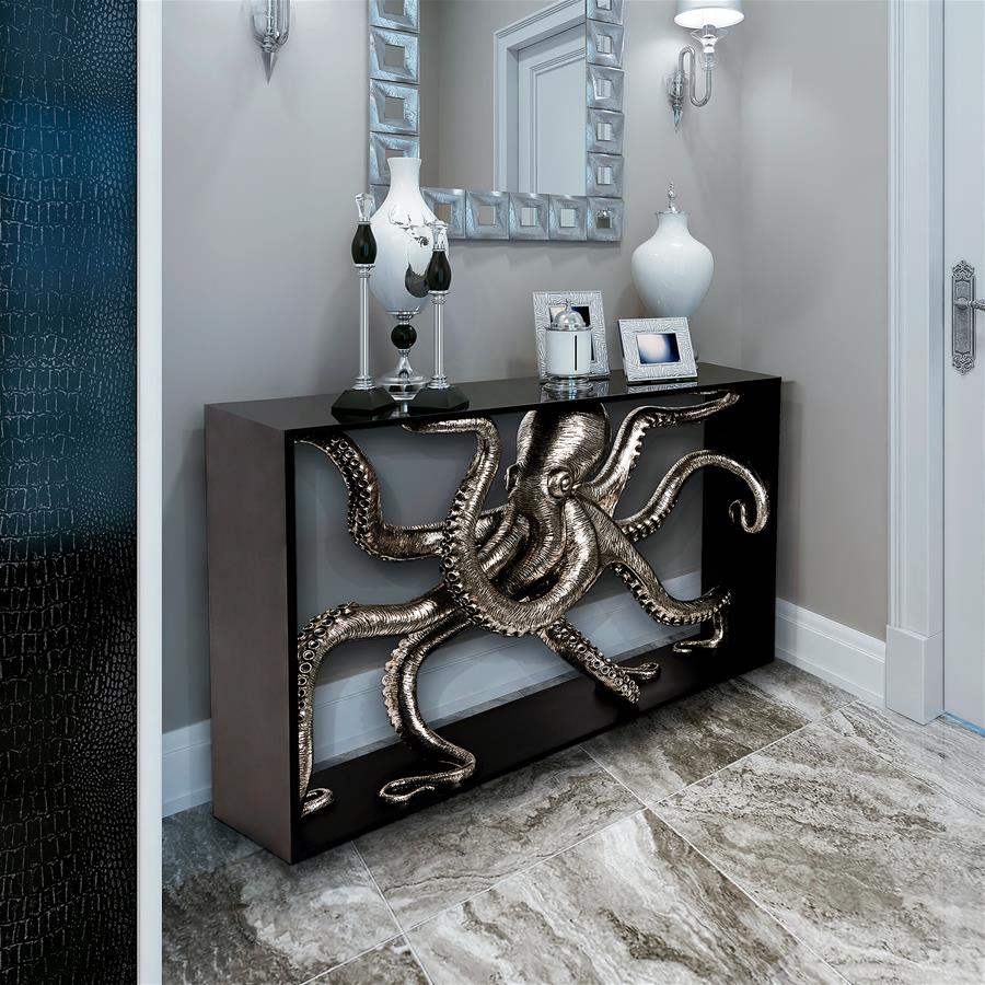 Depths of the Sea Kraken Octopus Console Table