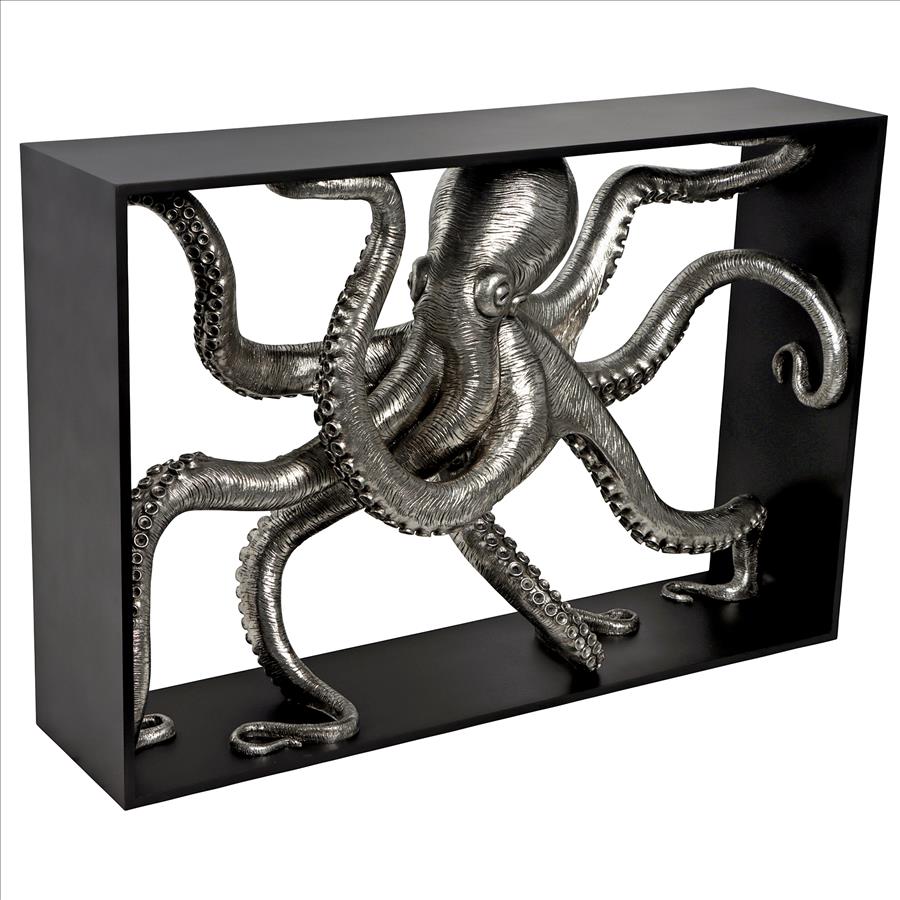 Depths of the Sea Kraken Octopus Console Table