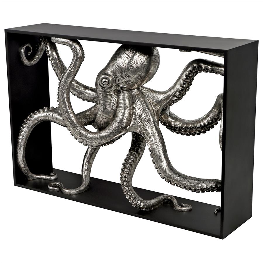 Depths of the Sea Kraken Octopus Console Table