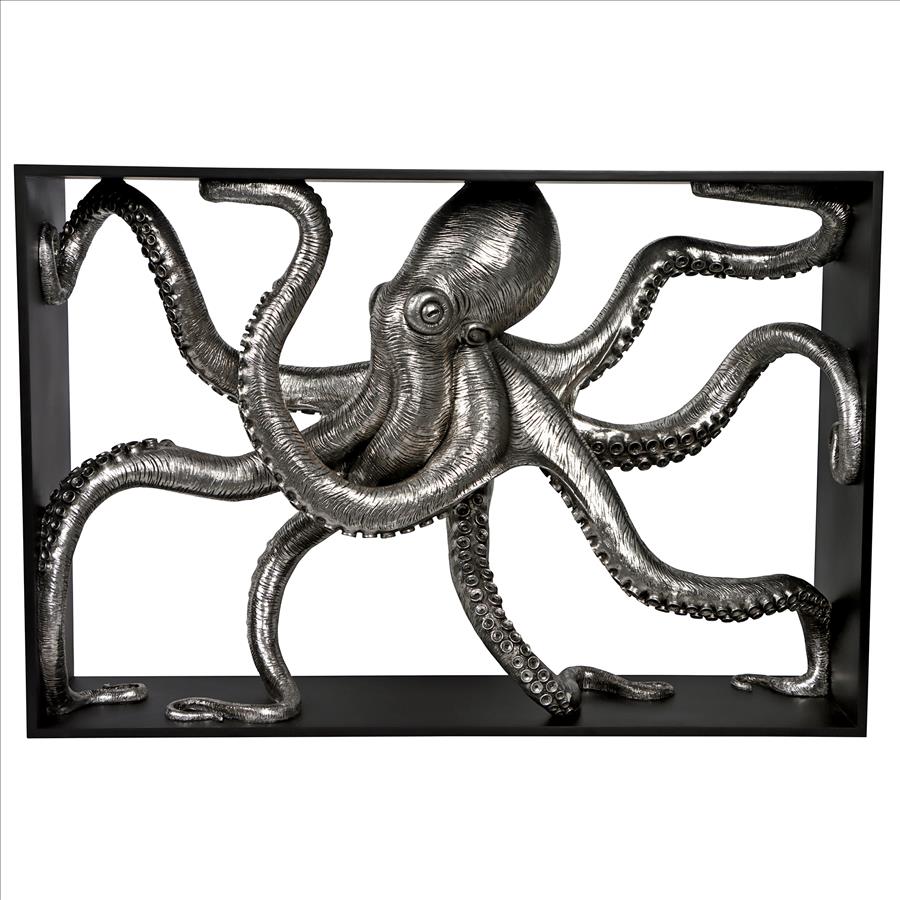 Depths of the Sea Kraken Octopus Console Table