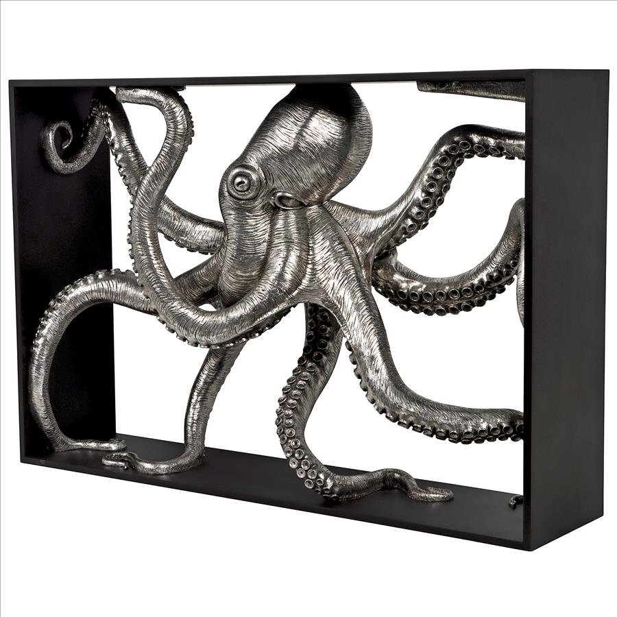 Depths of the Sea Kraken Octopus Console Table