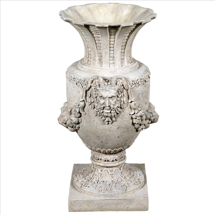 The Greek Pan of Olympus Architectural Garden Urn: Each