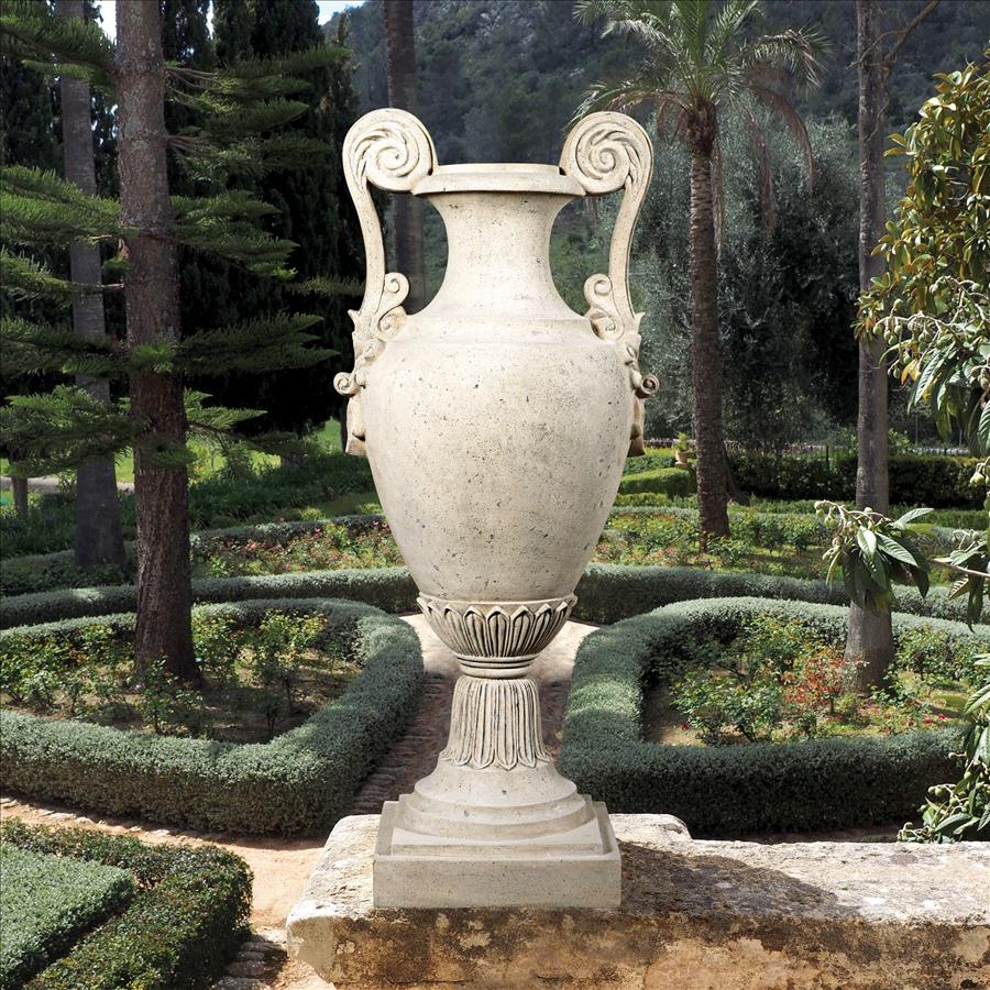 Chateau de Fontainebleau Architectural Garden Urn: Each