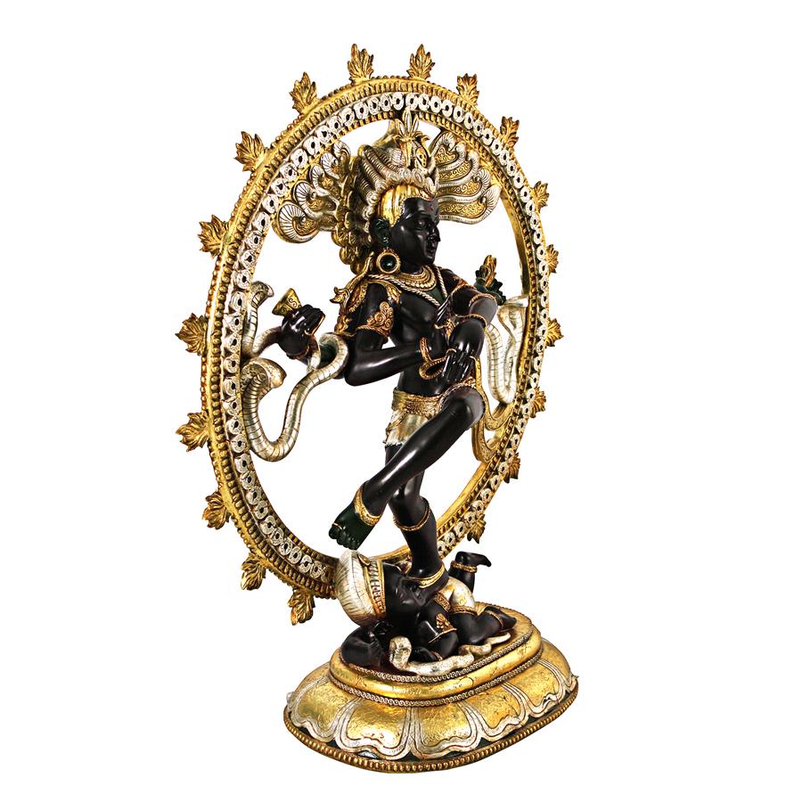 Dancing Shiva God of Cosmic Energy Statue: Grande-Scale