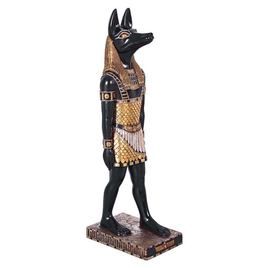 The Egyptian Jackal-God Anubis Statue