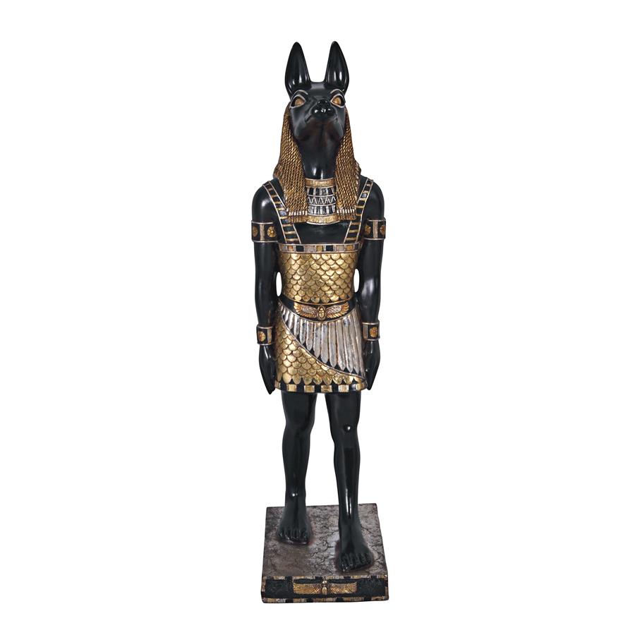The Egyptian Jackal-God Anubis Statue
