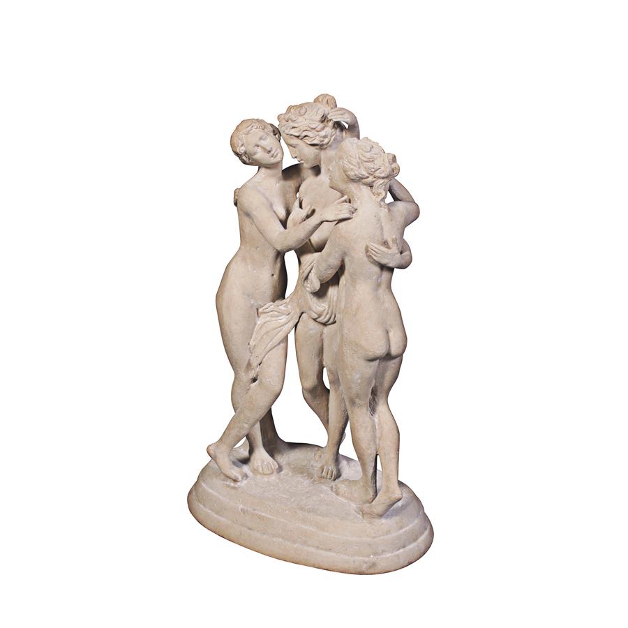 The Three Graces Statue: Medium