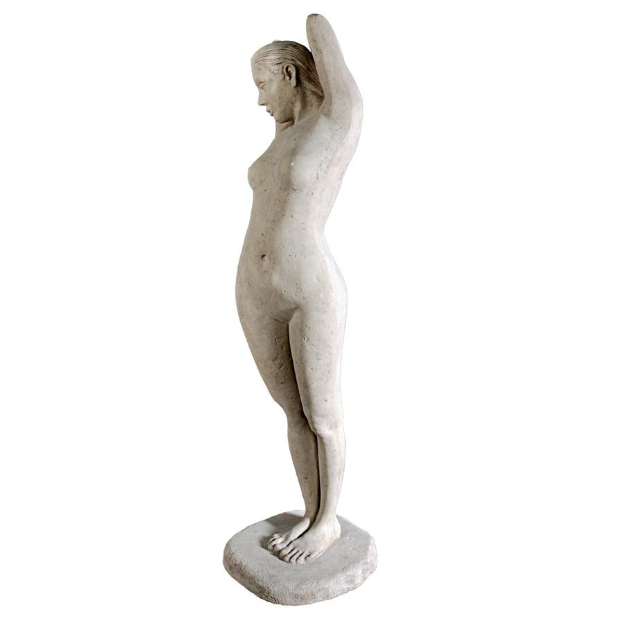 The Goddess Harmonia: Stone Finish Contemporary Nude Life-Size Statue