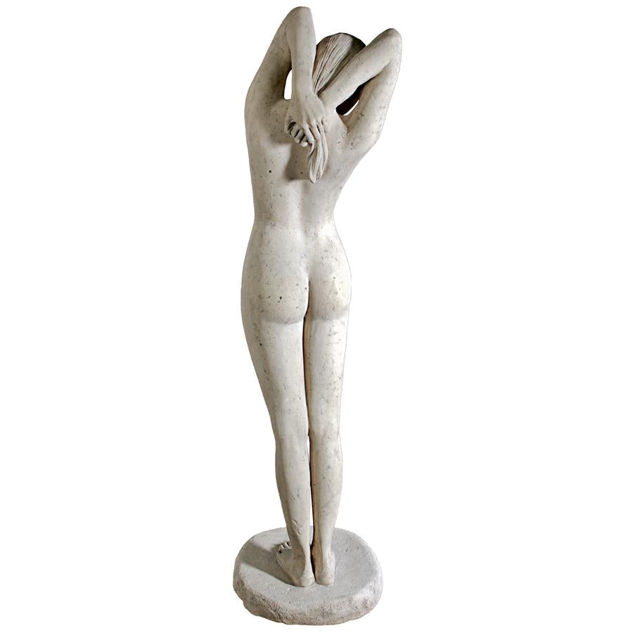 The Goddess Harmonia: Stone Finish Contemporary Nude Life-Size Statue