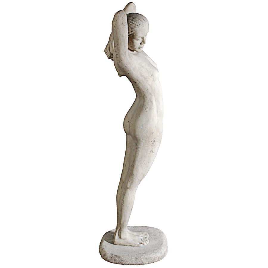 The Goddess Harmonia: Stone Finish Contemporary Nude Life-Size Statue