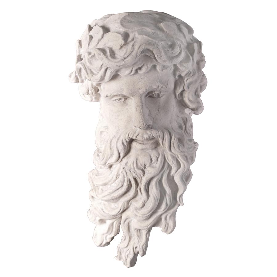 Greek God of the Sea Poseidon Wall Sculpture