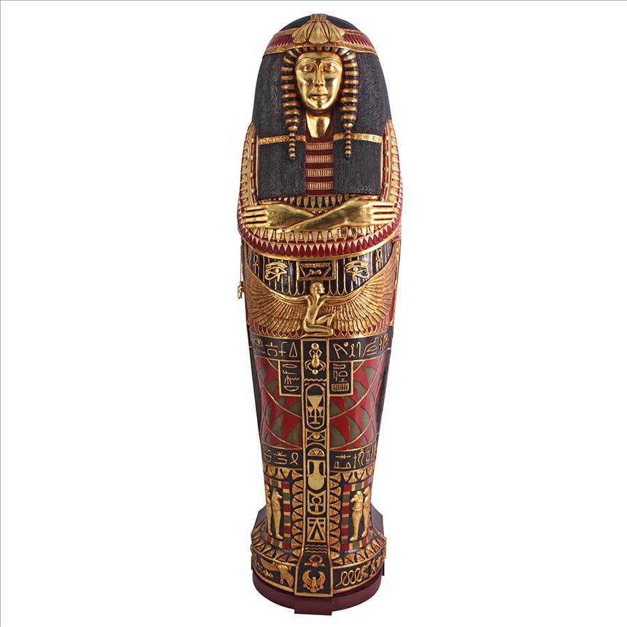 Queen Ankhesenamun Life-Size Sarcophagus Cabinet