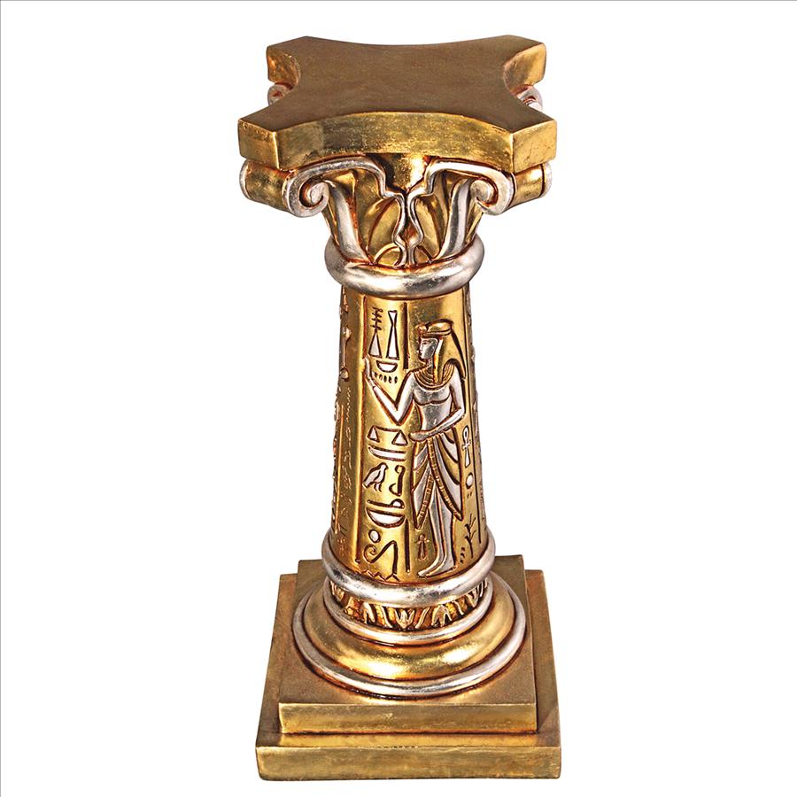 The Temple of Ramses Egyptian Column Pedestal