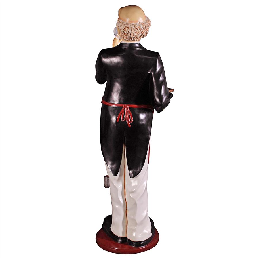 Sir Sommelier: Grand-Scale Wine Connoisseur Statue