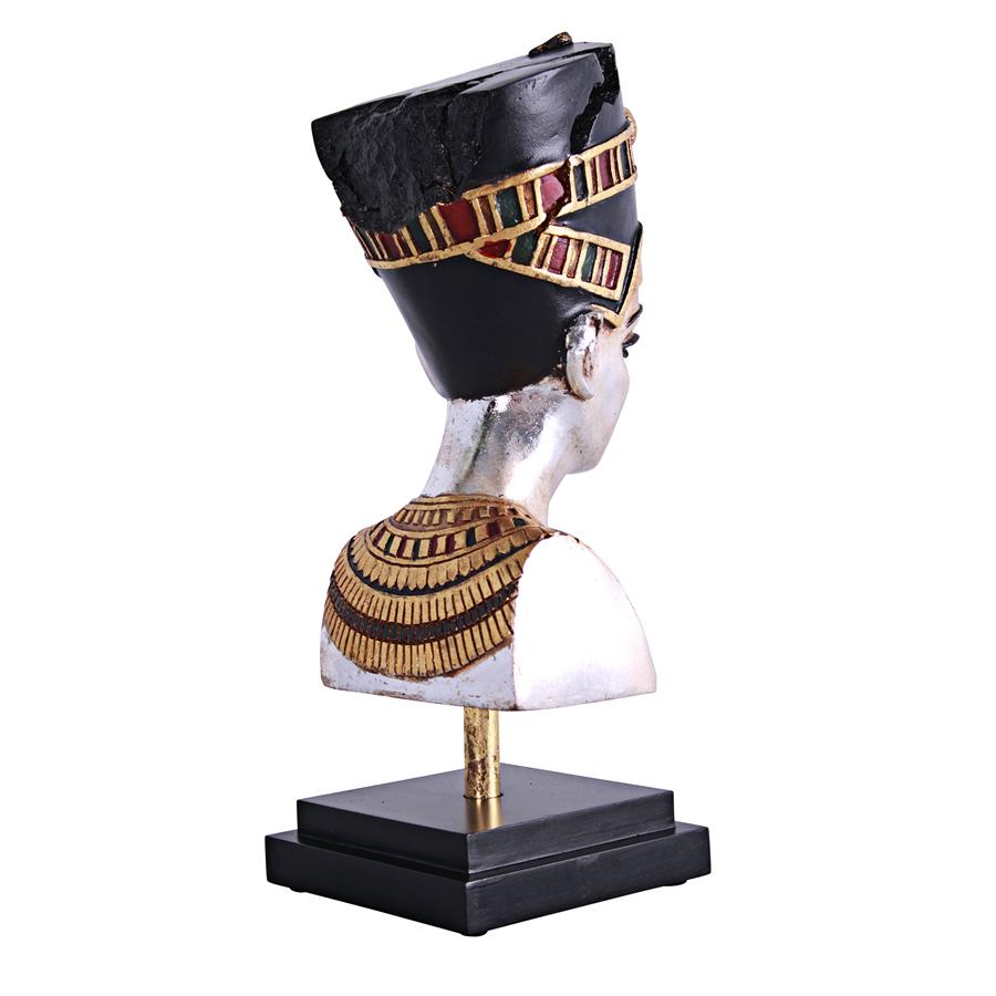 Egyptian Queen Nefertiti Statue on Museum Mount