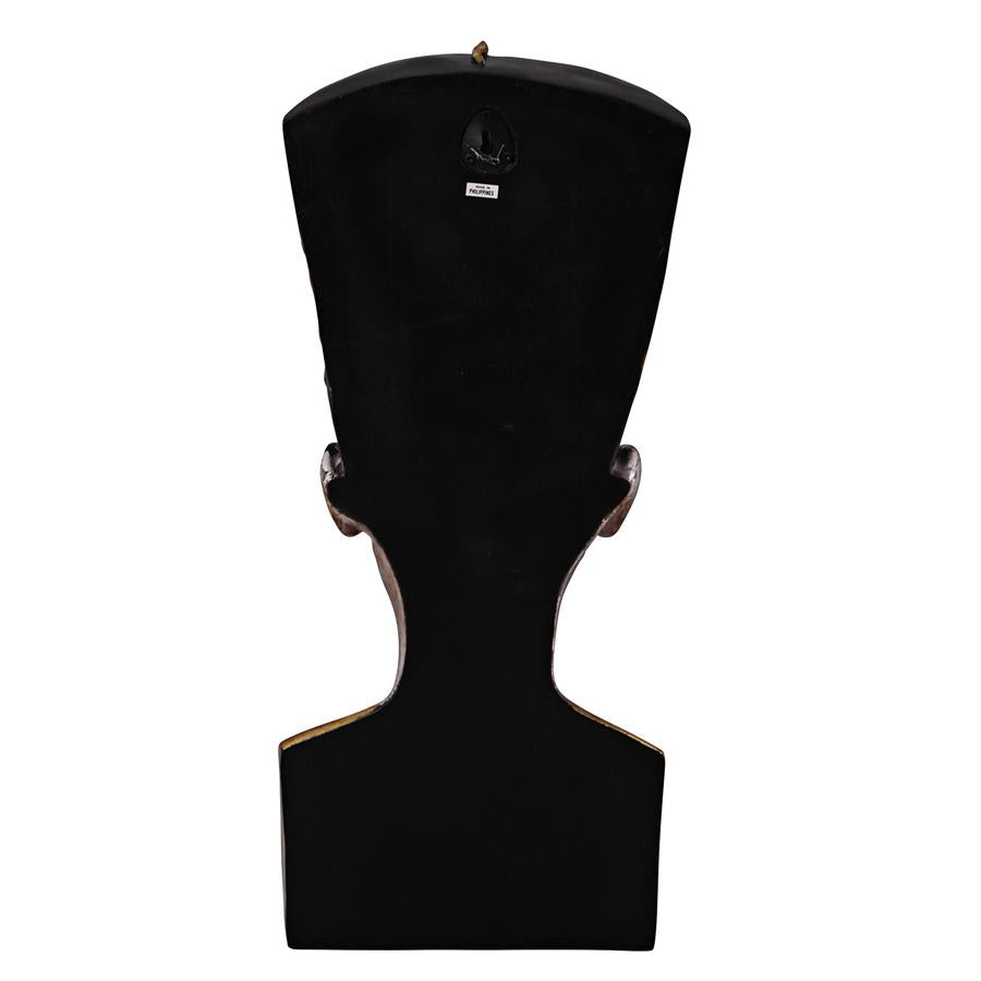 Grand-Scale Egyptian Queen Nefertiti Wall Sculpture