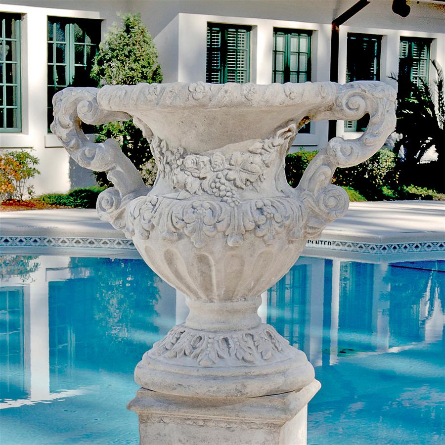 Elysee Palace Baroque-style Architectural Garden Urn Statue