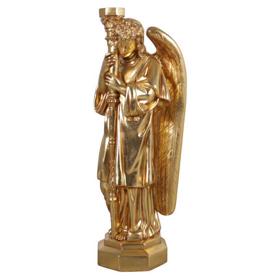 Padova Golden Guardian Angel Statue: Right