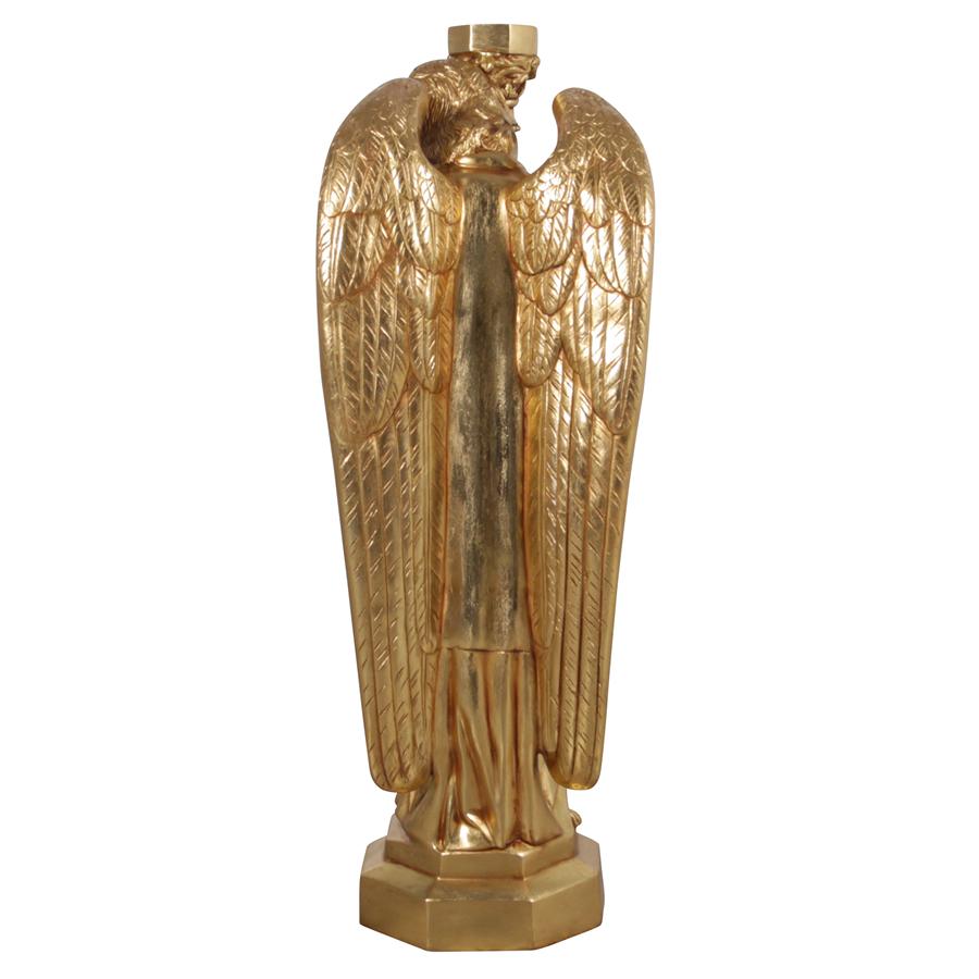 Padova Golden Guardian Angel Statue: Right