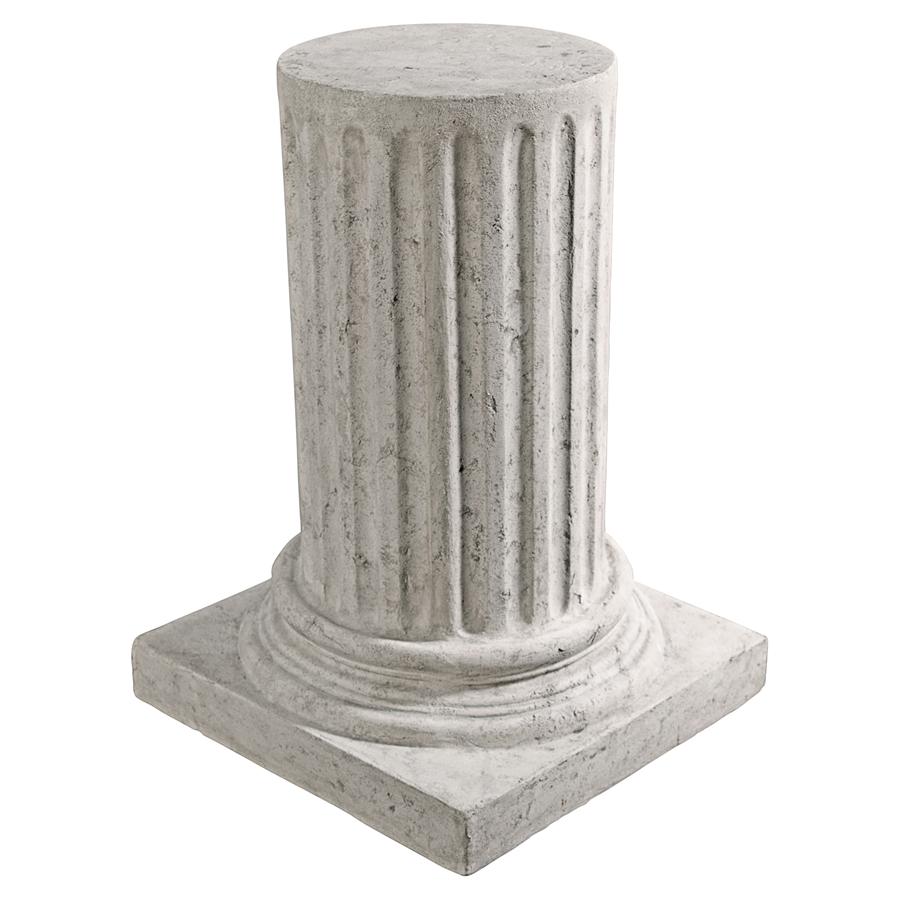 Roman Empire Column Garden Statuary Pedestal: Large