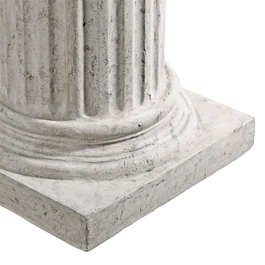 Roman Empire Column Garden Statuary Pedestal: Large