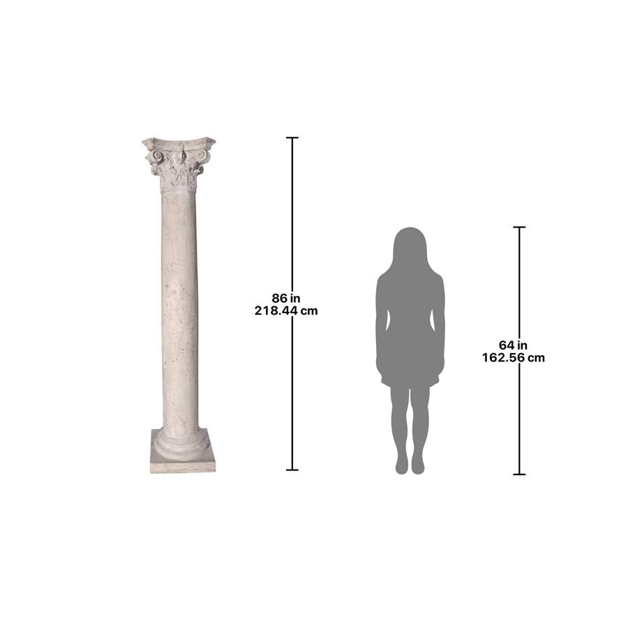 The Corinthian Architectural Column Sculpture