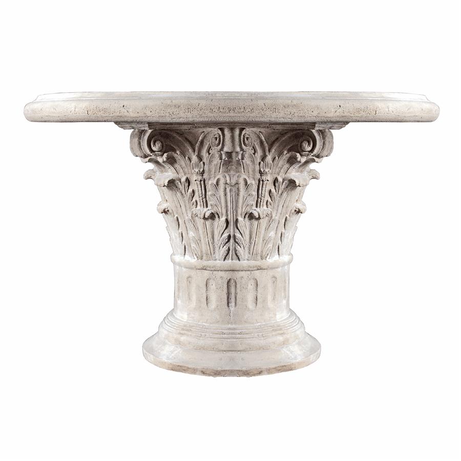 Roman Corinthian Capital Architectural Table