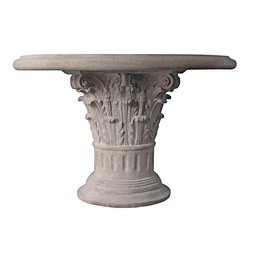 Roman Corinthian Capital Architectural Table