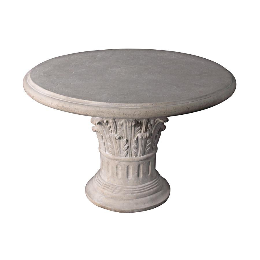 Roman Corinthian Capital Architectural Table