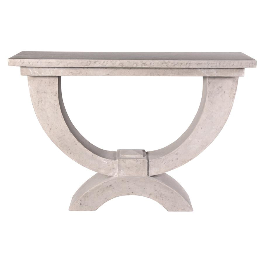 The Moderno Arch of Stone Console