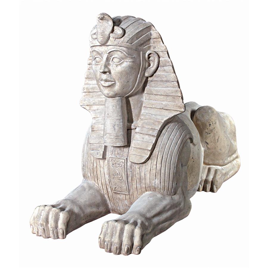 Grand Stone Egyptian Sphinx Statue