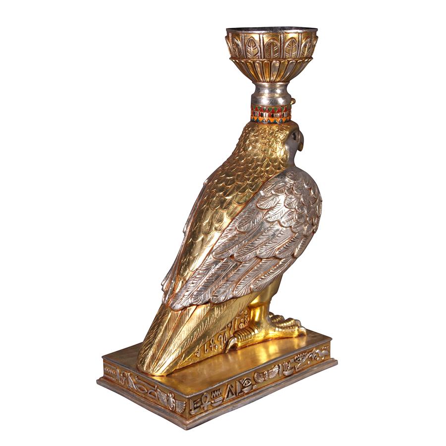 Horus the Egyptian Winged Falcon Sculptural Urn