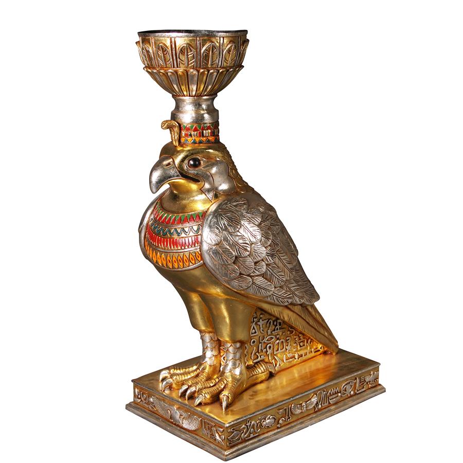 Horus the Egyptian Winged Falcon Sculptural Urn