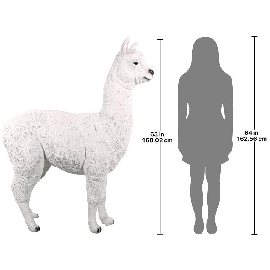 The Alpacalypse of Alpaca Garden Statues: Giant