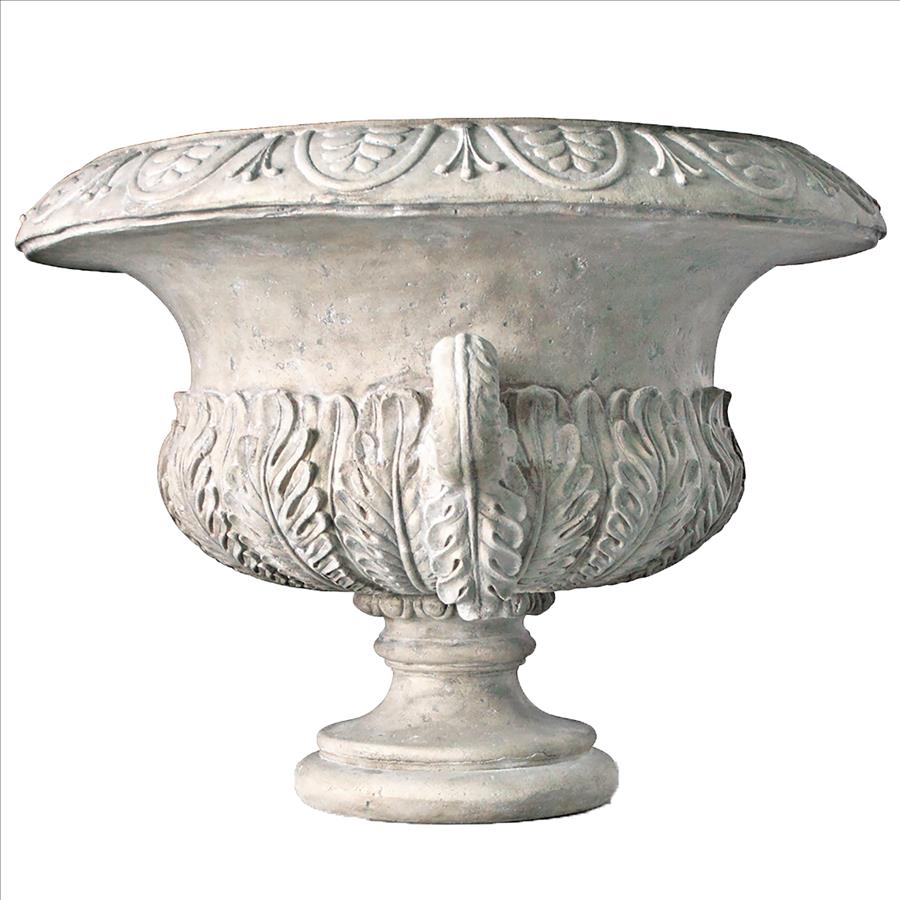 Grande Acanthus Sculptural Architectural Garden Urn