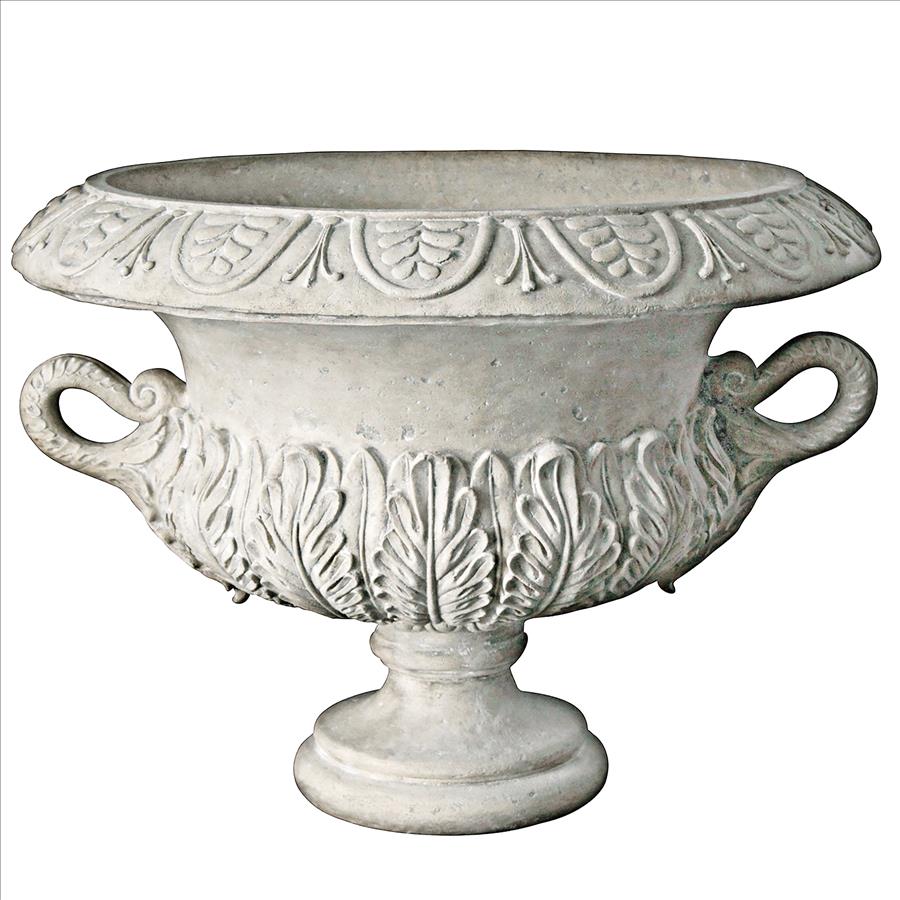 Grande Acanthus Sculptural Architectural Garden Urn