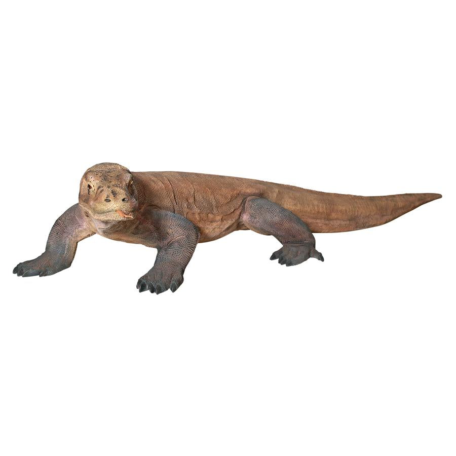 Grande-Scale Komodo Dragon Statue: Grande