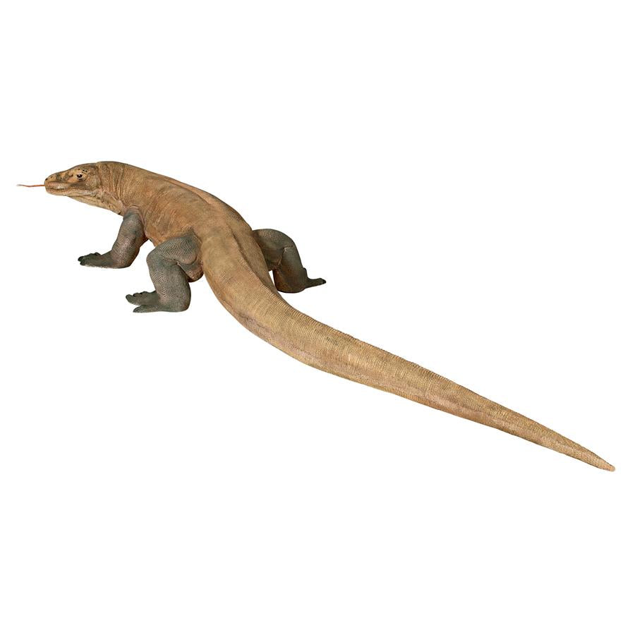 Grande-Scale Komodo Dragon Statue: Grande