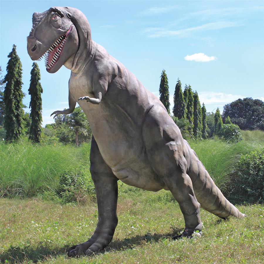 The Jurassic-Sized T-Rex Dinosaur Statue