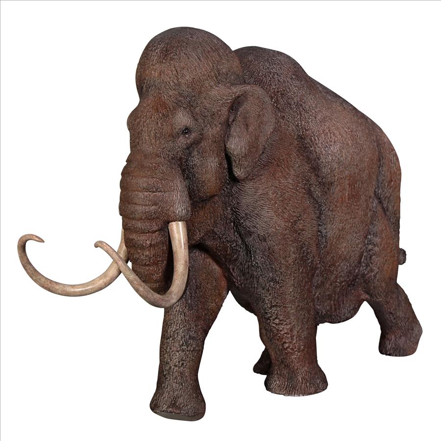 Woolly Mammoth, Elephant of the Ice Age Scaled Statue