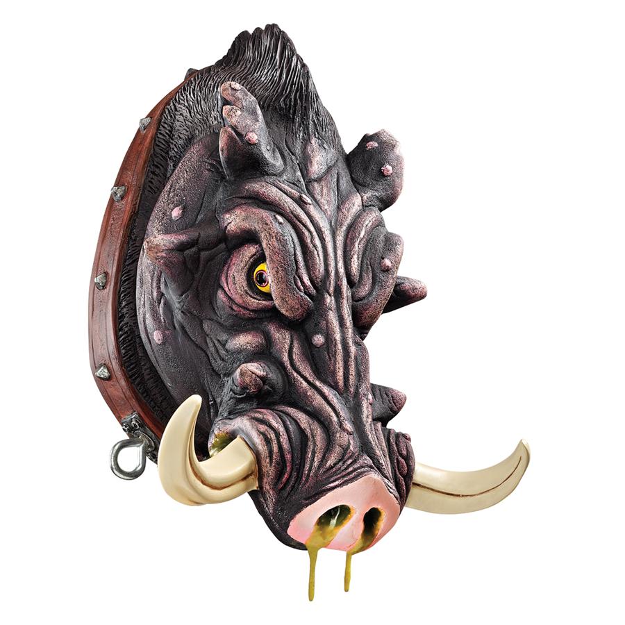 Bad Intentions Warthog Trophy Wall Sculpture