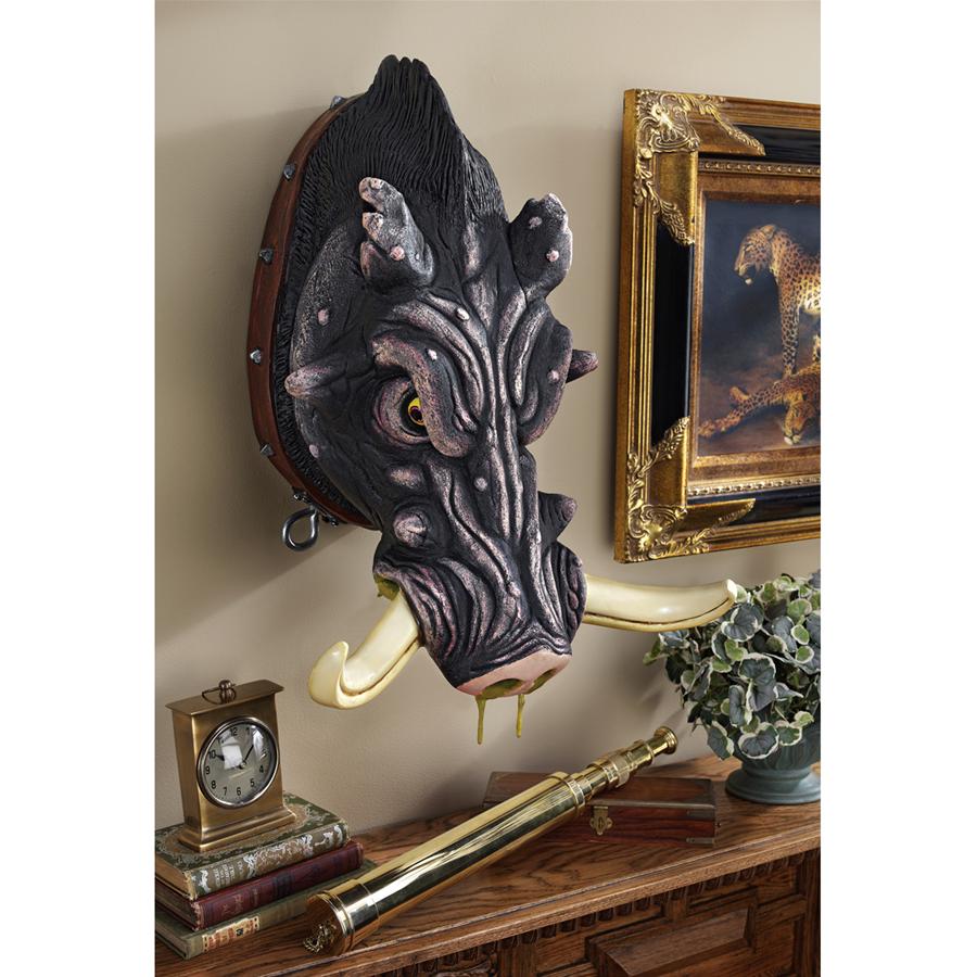 Bad Intentions Warthog Trophy Wall Sculpture